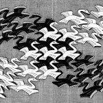 Escher_Swans_Wood-Engraving_1956